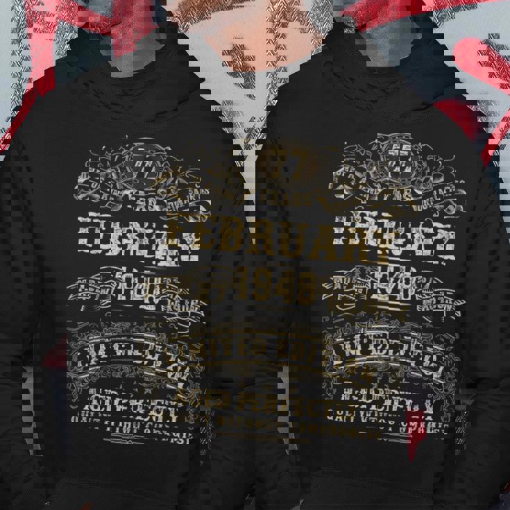 1948年2月 77歳の誕生日プレゼント 男性用 77歳の誕生日プレゼント パーカー 面白い贈り物