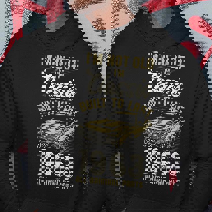 1963年生まれ、62歳の誕生日、クラシックカー パーカー 面白い贈り物