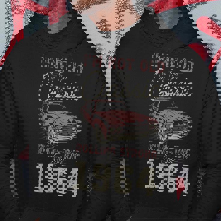 1964 マッスルカー 61歳の誕生日 クラシックカー パーカー 面白い贈り物