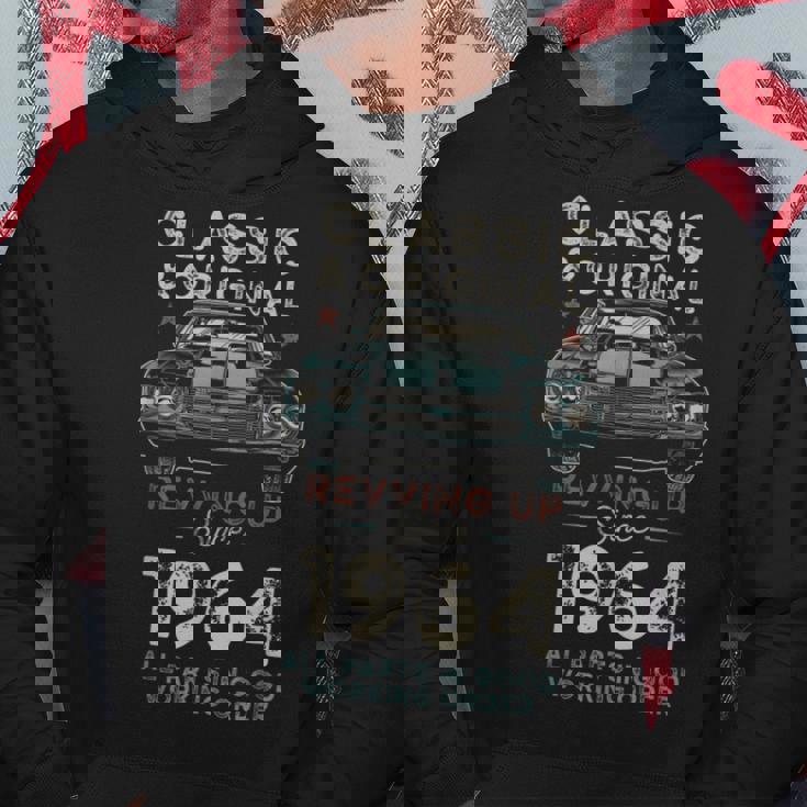 1964年生まれ マッスルカー生誕61周年 パーカー 面白い贈り物