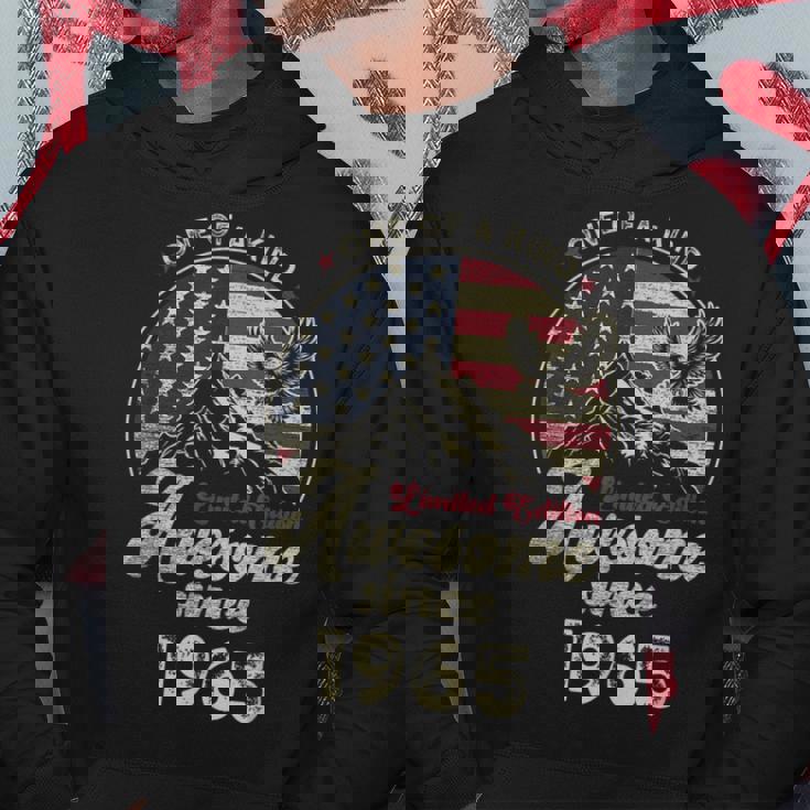 1965 愛国的なイーグル、60歳の誕生日、アメリカ国旗 愛国的 パーカー 面白い贈り物