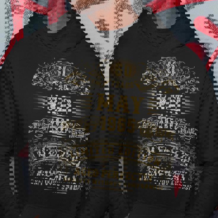 1965年5月 60歳 誕生日プレゼント 男性用 60歳 誕生日 パーカー 面白い贈り物