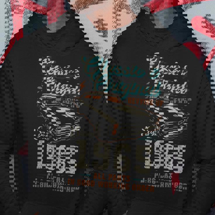 1965年生まれ ヴィンテージカー 60歳の誕生日 パーカー 面白い贈り物