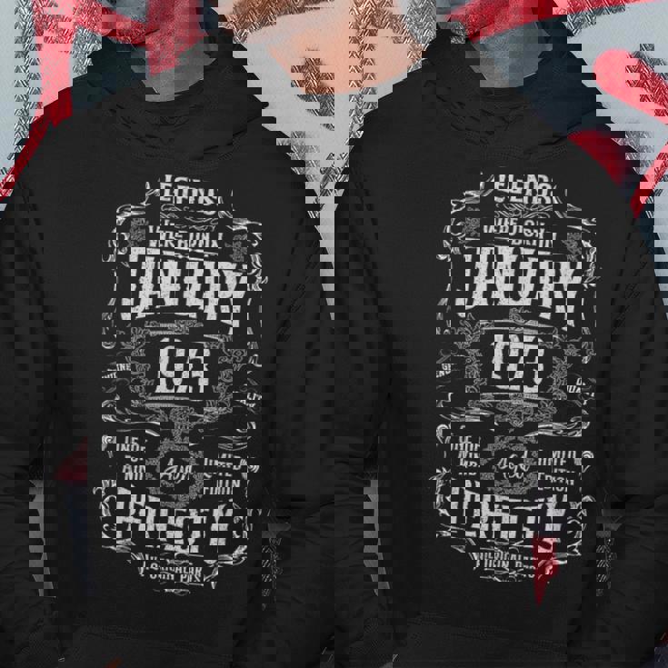 1973年1月に誕生した51歳の誕生日レジェンド パーカー 面白い贈り物