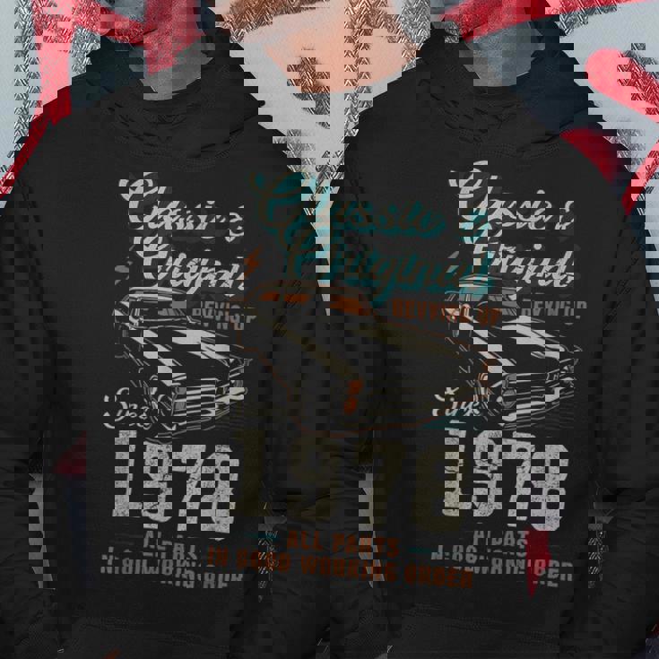 1978年生まれ ヴィンテージカー 47歳の誕生日 パーカー 面白い贈り物