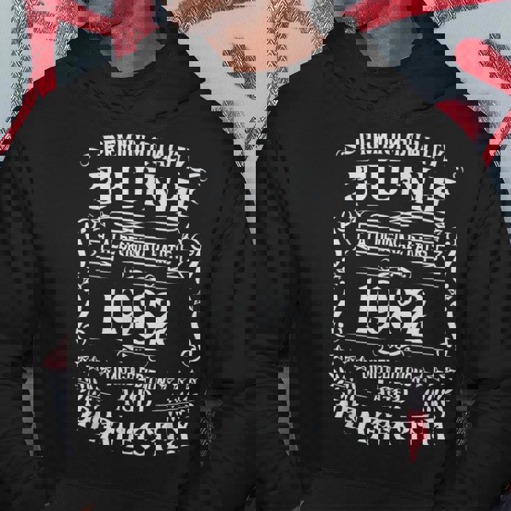 1982年6月に誕生した43歳の誕生日レジェンド。 パーカー 面白い贈り物