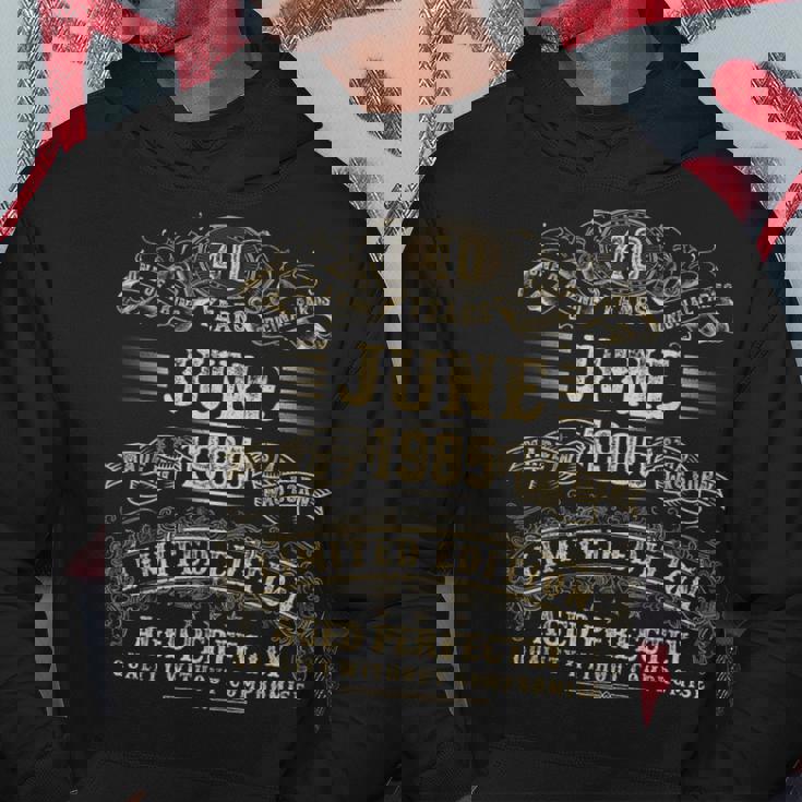 1985年6月 40歳 誕生日プレゼント 男性用 40歳 誕生日 パーカー 面白い贈り物