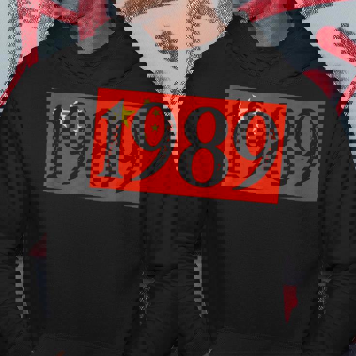 1989年天安門スクエア抗議ccp中国デザイン パーカー 面白い贈り物