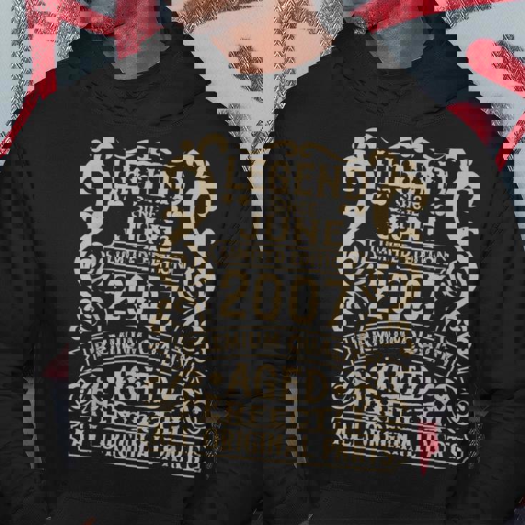 2007年6月 18歳の誕生日デコレーション ヴィンテージ 18歳の誕生日 パーカー 面白い贈り物