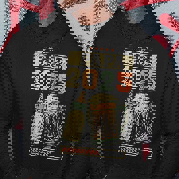 2025 年のお父さん 出産のお知らせ 父親になる予定の人 未来のお父さん パーカー 面白い贈り物