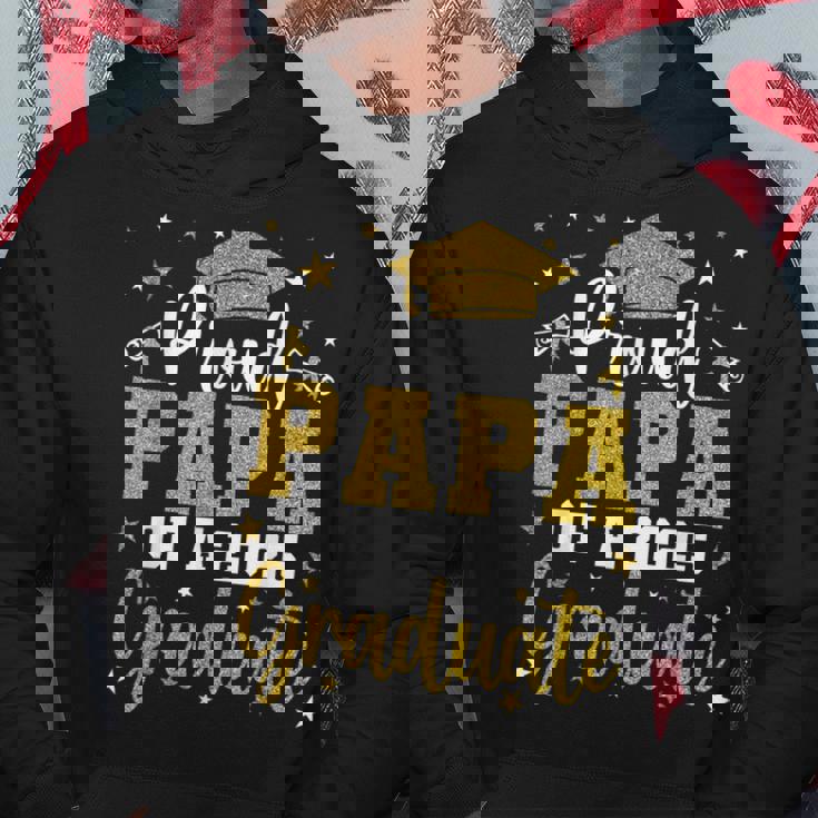 2025年卒業の卒業クラスの誇り高きパパ パーカー 面白い贈り物