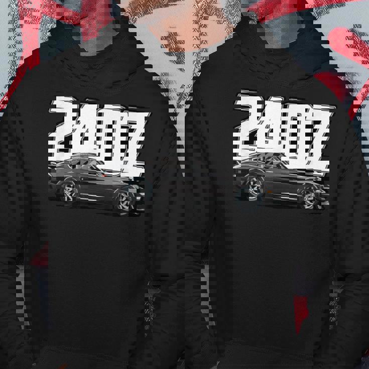 240Z クラシック オールドスクール 日本のクラシックカー パーカー 面白い贈り物