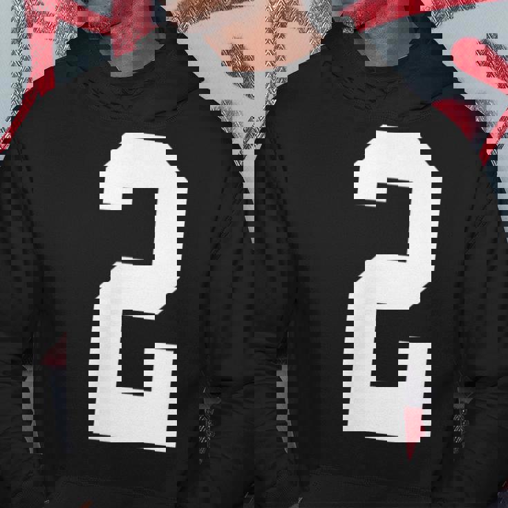 2番の大学スポーツスタイル。ホワイト。 パーカー 面白い贈り物