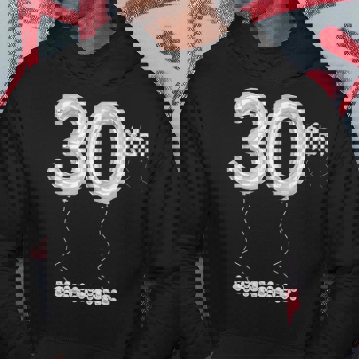 30周年記念ナンバー 真珠婚式30周年 パーカー 面白い贈り物