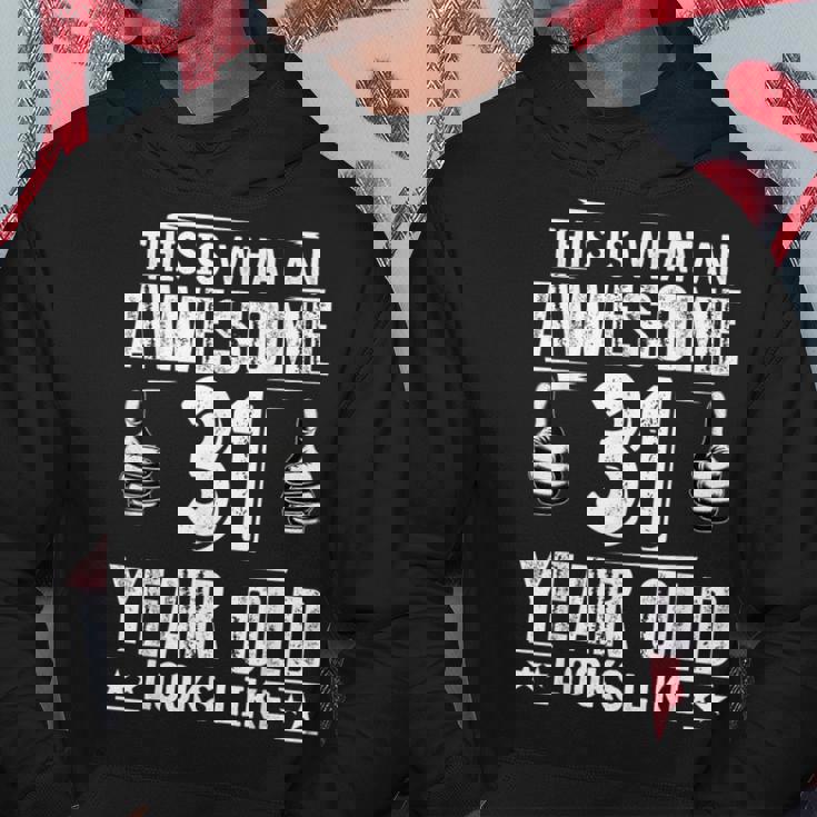 31歳の誕生日プレゼントに31年かかった パーカー 面白い贈り物