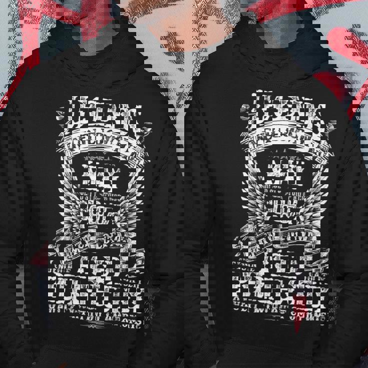 38歳の誕生日プレゼント 男性用 1987年5月 誕生日 面白い パーカー 面白い贈り物