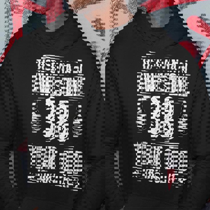 38歳の誕生日プレゼントは私に38歳をもたらしました 良い 面白い 38歳 パーカー 面白い贈り物