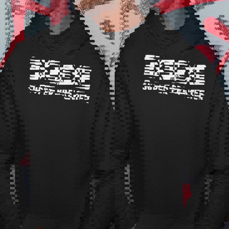 3X3Exeuper Premier ビッグロゴ パーカー 面白い贈り物