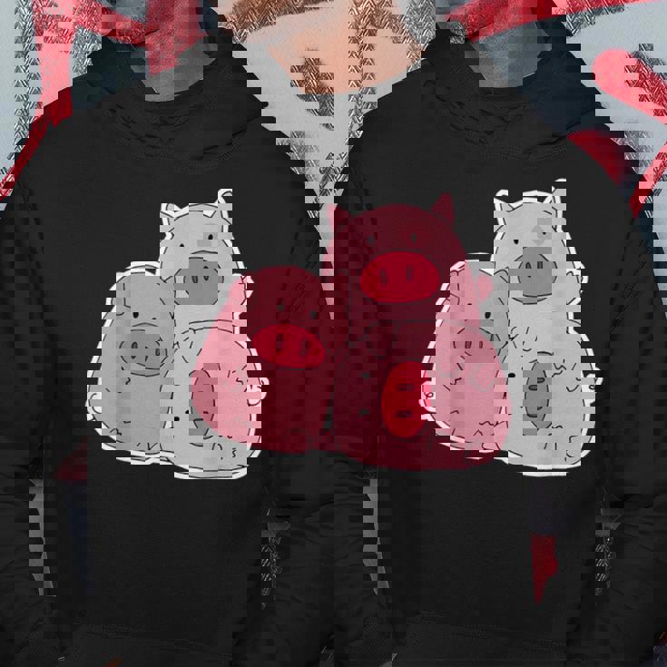 3匹の小さな豚 パーカー 面白い贈り物