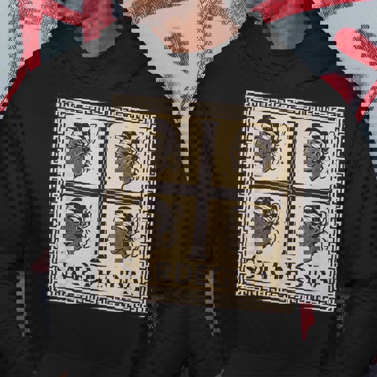 4 森 サルデーニャ 旗 サルデーニャ ギフト ローマ風 パーカー 面白い贈り物