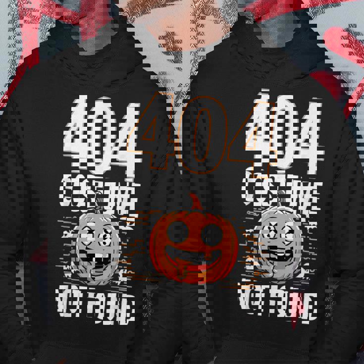 404 コスチューム未発見 ピクセルアート ハロウィンデザイン パーカー 面白い贈り物