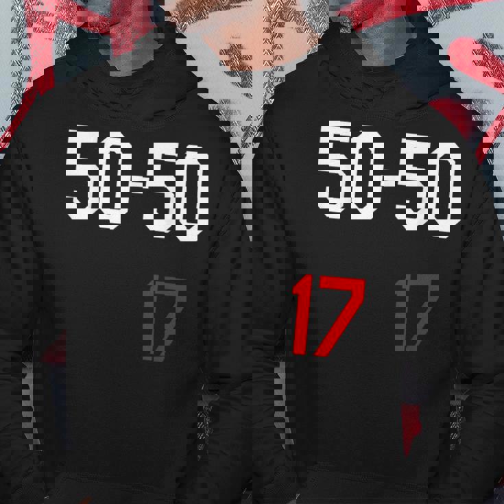 50-50-17 パーカー 面白い贈り物