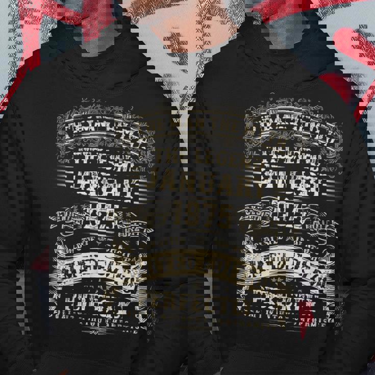 50歳 誕生日プレゼント 男性用 1975年1月 50歳の誕生日 パーカー 面白い贈り物