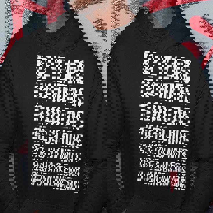 52歳の誕生日ギフト 面白い52歳の誕生日 パーカー 面白い贈り物