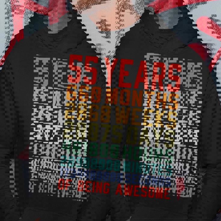 55 歳 お誕生日 55 Years Birthday 55 回目の誕生日プレゼント パーカー 面白い贈り物