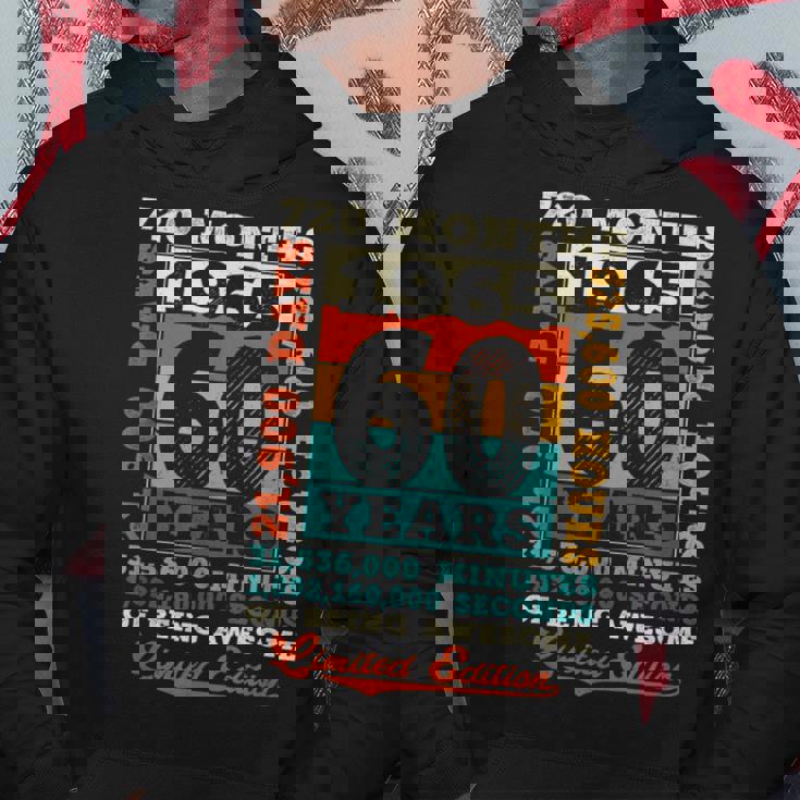 60歳の誕生日 60歳 720ヶ月 すごい生まれ 1965年 パーカー 面白い贈り物