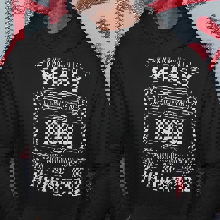 63歳の誕生日伝説は1961年5月に誕生しました。 パーカー 面白い贈り物