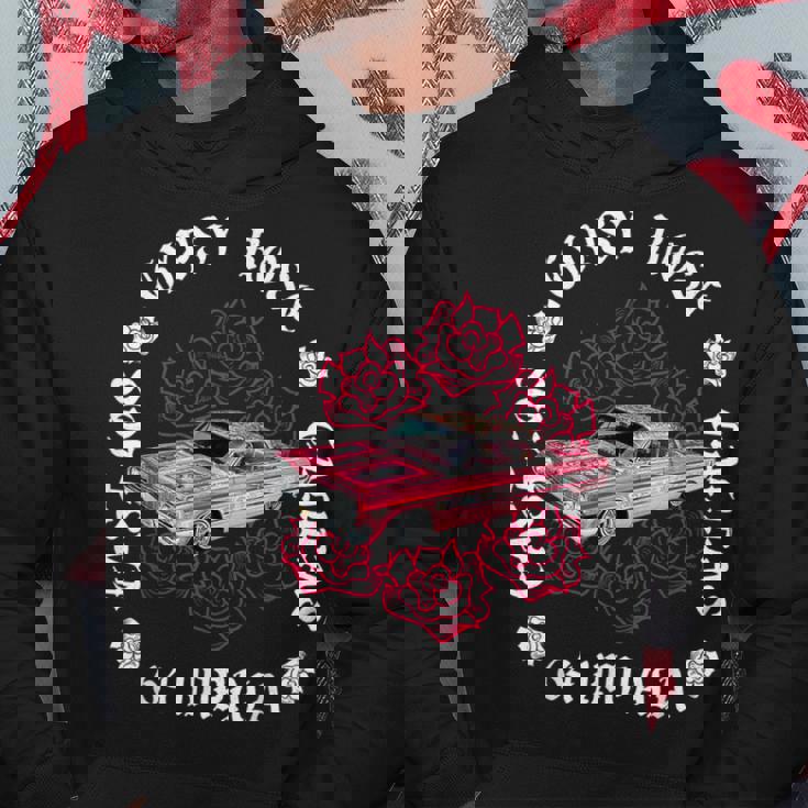 64 インパラ ジプシー ローズ イースト ロス ローライダー パーカー 面白い贈り物