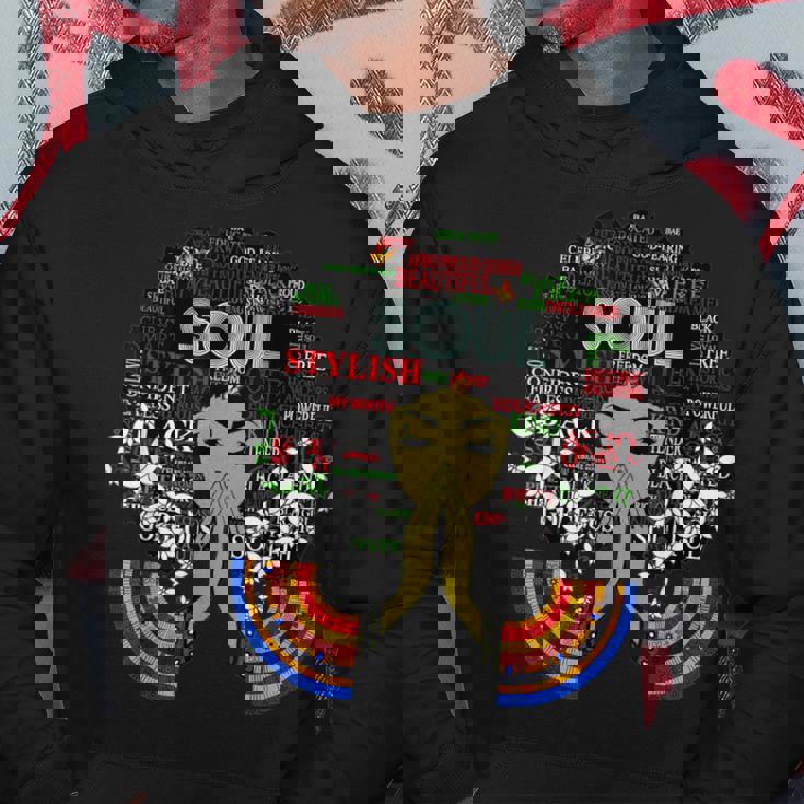 70年代ファンクアフロソウルレトロヴィンテージデザインアフロアンク パーカー 面白い贈り物