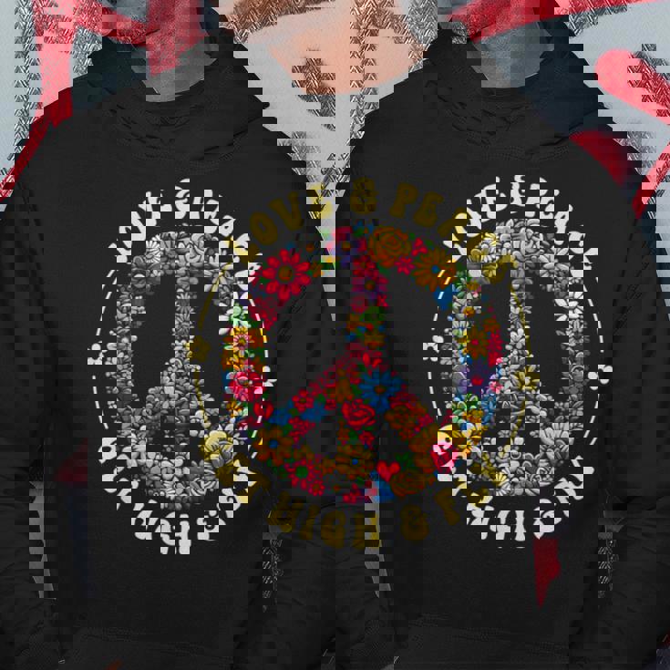 70年代フラワーパワー・ラブピース・ヒッピー衣装 パーカー 面白い贈り物