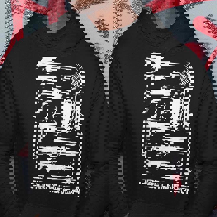 80年代映画 武器 サイエンスフィクションとホラーを選択 パーカー 面白い贈り物