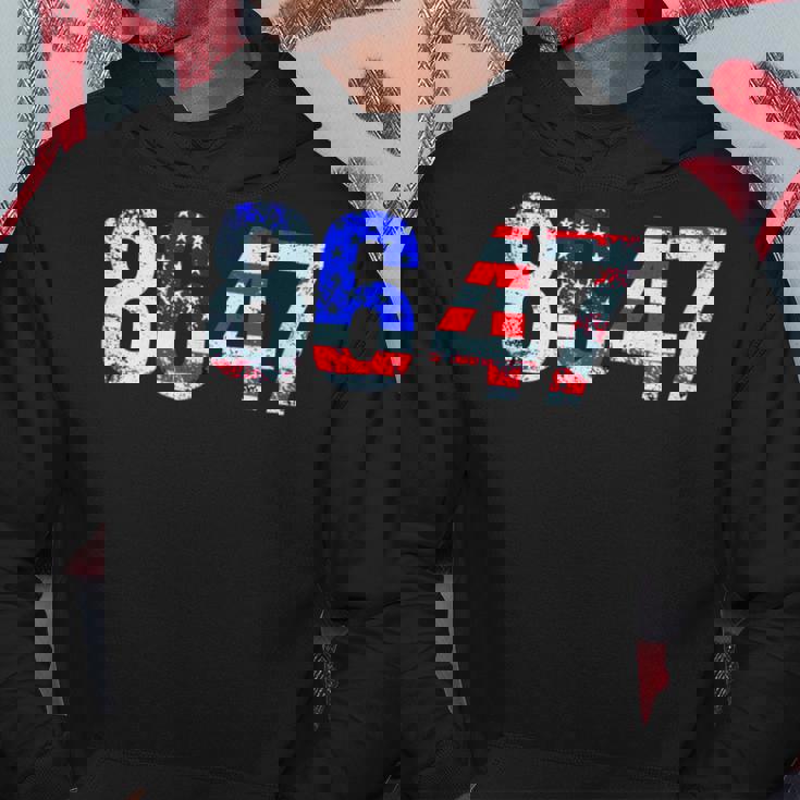 86 47 反トランプ大統領人権 8647 パーカー 面白い贈り物