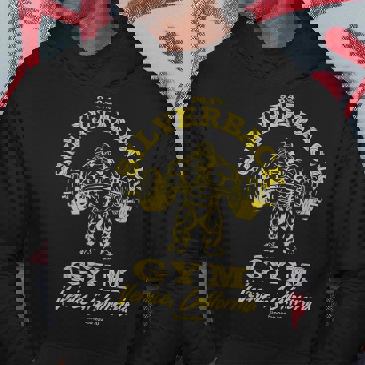 964シルバーバックゴリラ、ジムアパレル、ボディビルディング、ジム。 パーカー 面白い贈り物