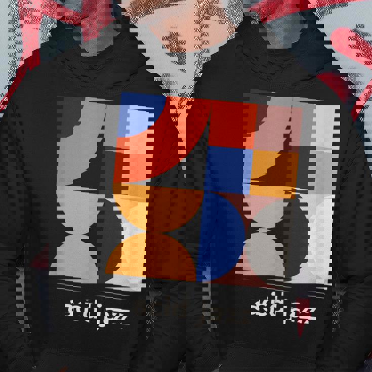 Acid Jazz ヴィンテージジャズミュージックバンド ミニマルtシャツ パーカー 面白い贈り物