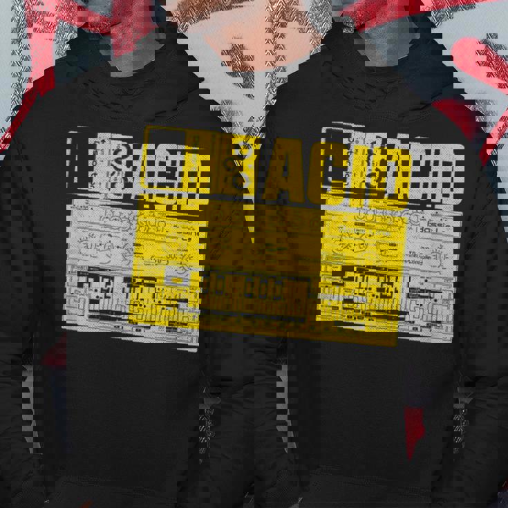 Acid Tb303 ベースペダル アナログシンセサイザー Dj Nerd パーカー 面白い贈り物