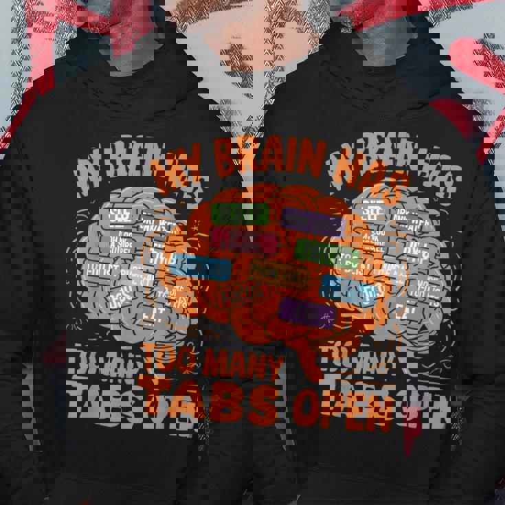 Adhd 意識 神経多様性 Adhd 脳 パーカー 面白い贈り物