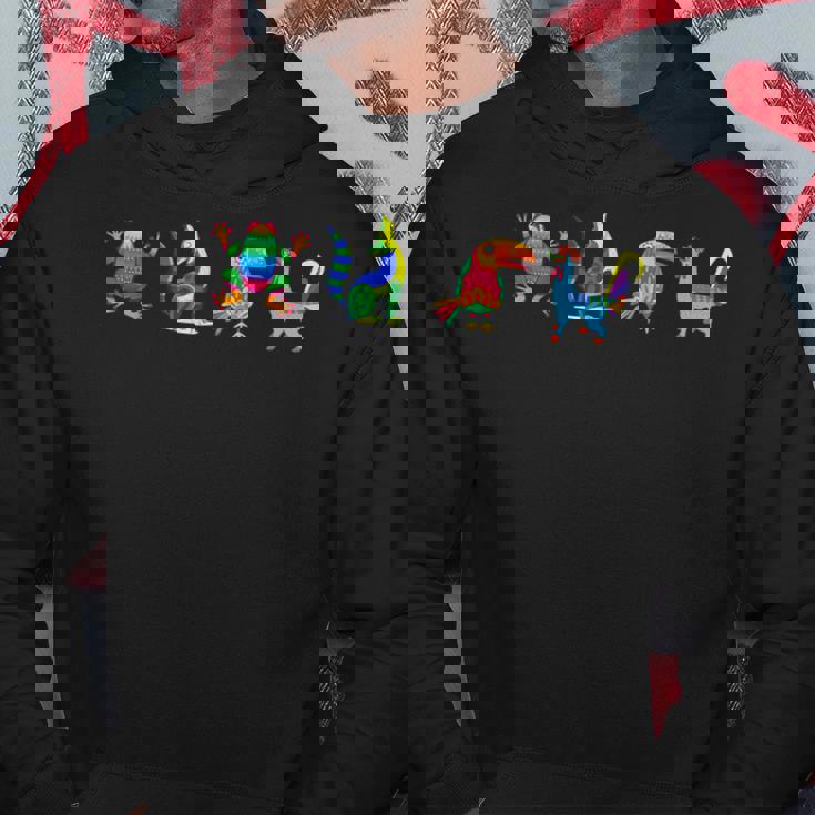 Alebrijes 動物 生き物 メキシコ 民芸品 パーカー 面白い贈り物