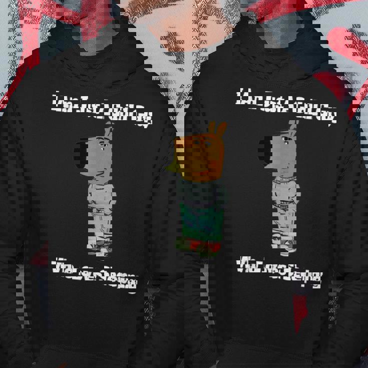 I Am Just A Chill Guy Who Loveleep My New Character パーカー 面白い贈り物