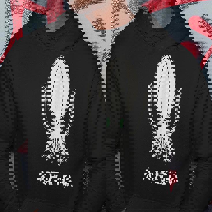 Aoriika アオリイカ イカ 願掛け 釣り好き 海釣り 趣味 おもしろ 魚好き 趣味釣り 船釣り 釣り パーカー 面白い贈り物