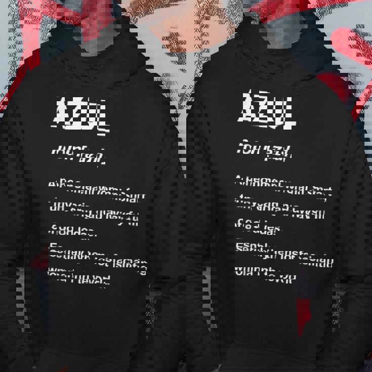 Azul 名前 パーカー 面白い贈り物