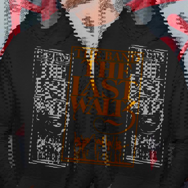 The Band The Last Waltz Yellow Print パーカー 面白い贈り物