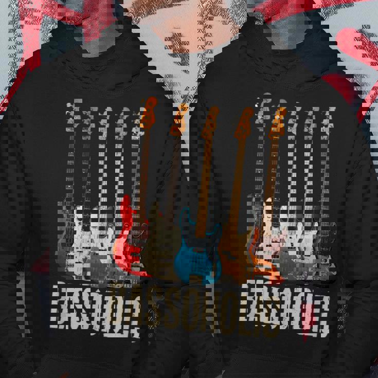 Bassoholic ベースギタープレーヤーのベーシストのコレクターのためのギフトbass パーカー 面白い贈り物