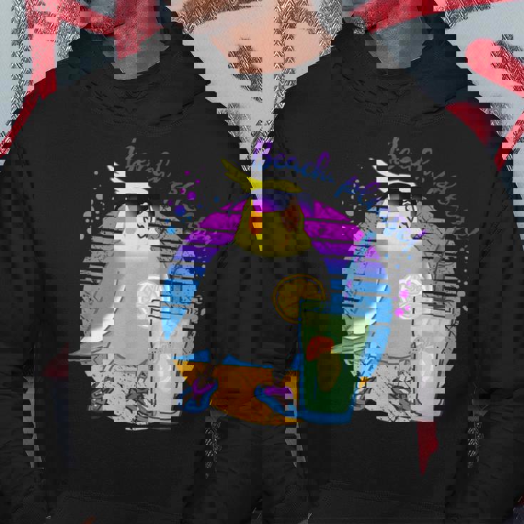 Beach Pleaseummer オカメインコ サングラス バーブ ミーム オウム パーカー 面白い贈り物