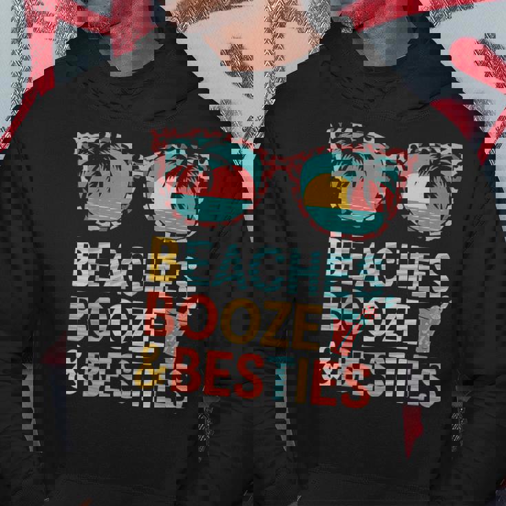 Beaches Booze Besties 夏休み 旅行 ギフト パーカー 面白い贈り物