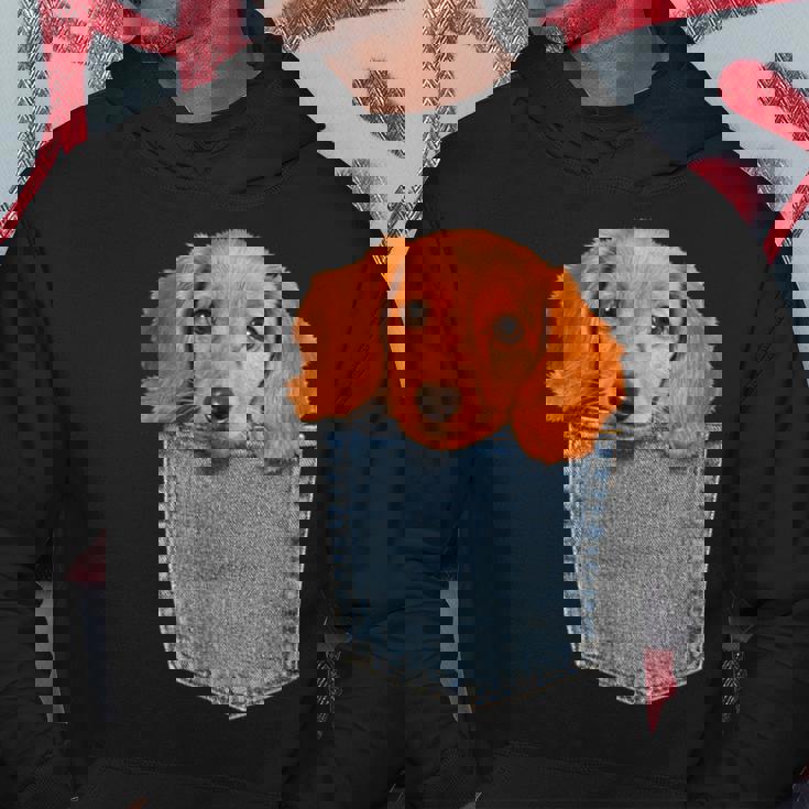 Beagle In My Pocket シャツ かわいい子犬 ダックスフンド ドッグシャツ パーカー 面白い贈り物