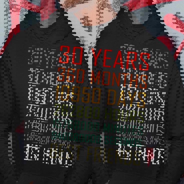 Best Friends ヴィンテージ 30年 友情記念日 パーカー 面白い贈り物